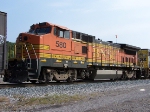More BNSF power, B40-8W 580 